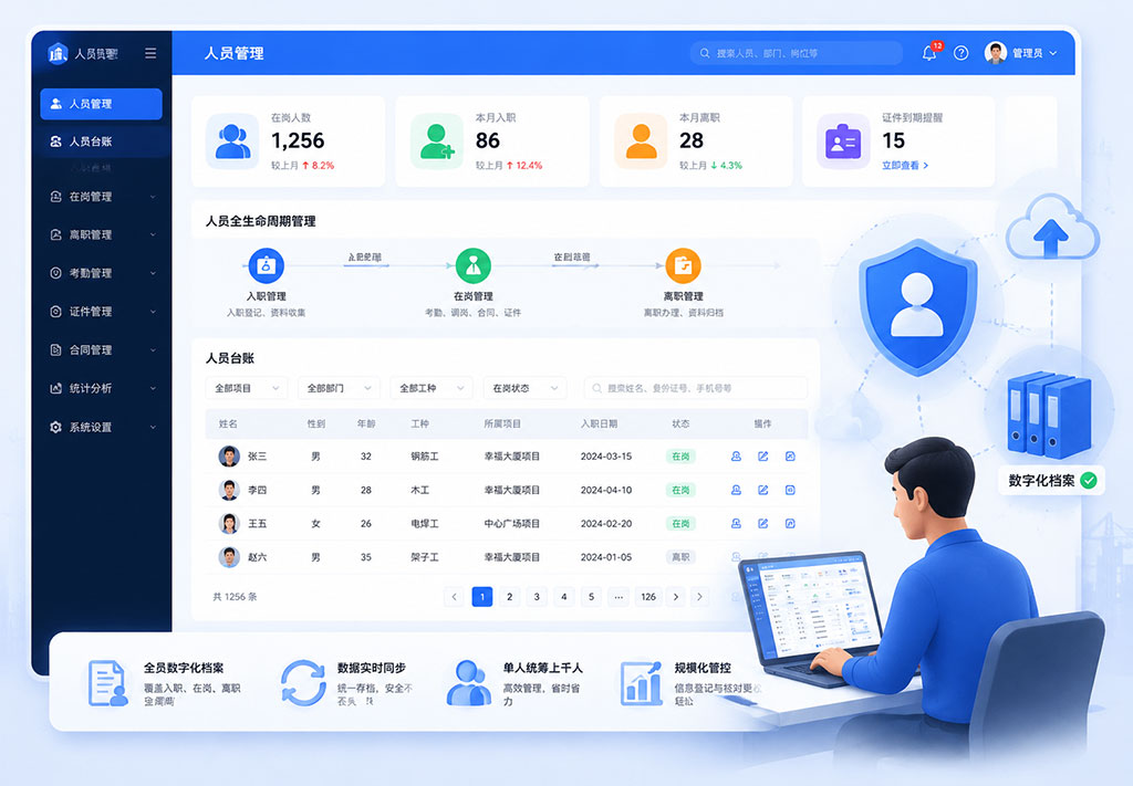 Personnel Management Dashboard